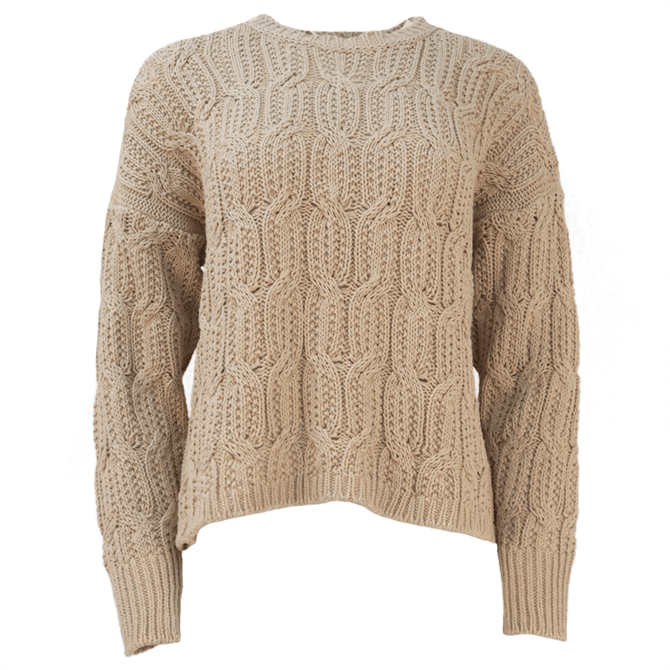 United Colours of Benetton Cable Knit Jumper